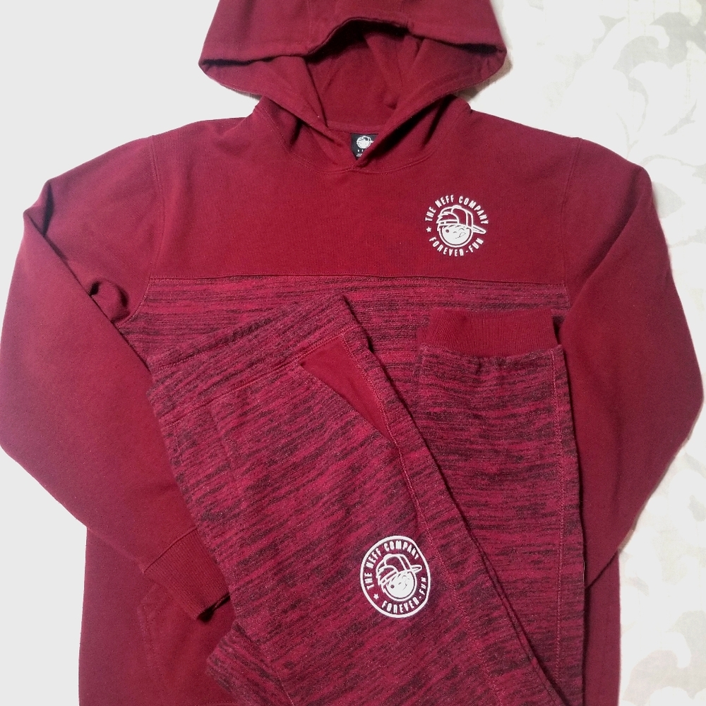 Euc Neff matching hoodie & jogger set